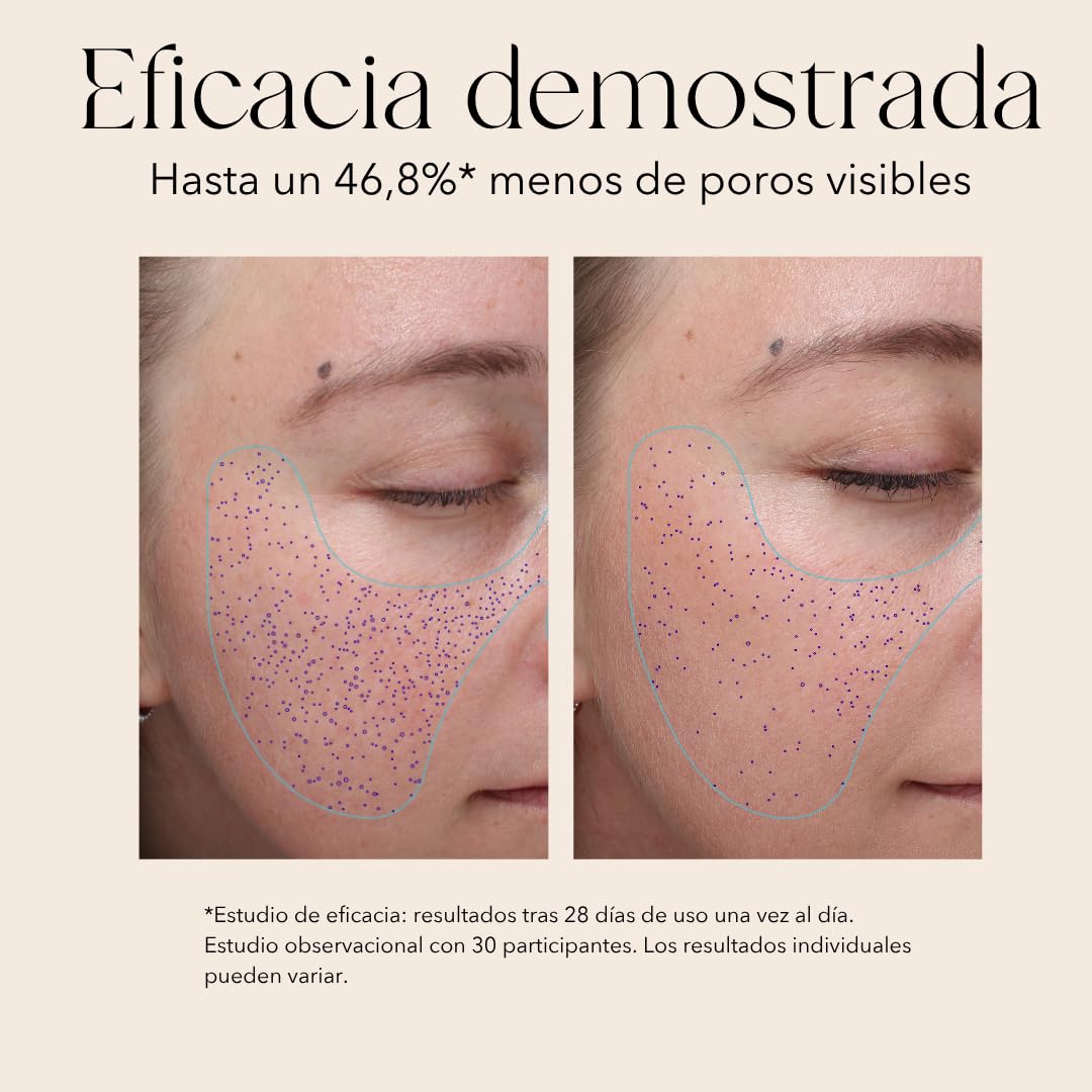mellow NOIR Glow Mask 2x50ml | Crema de noche regeneradora | Reduce visiblemente los poros y el enrojecimiento | Para una piel más suave y uniforme | Efecto inmediato visible | Cosmética natural