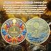 Delicate Sunflower 1 Month Sobriety Coin - One Day at A Time 30 Day AA Sobriety Chip - Recovery Butterfly NA AA Chips and Medallions - 1-40 Years Living Clean Alcoholics Anonymous Gifts for Men Women