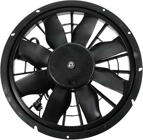 Vista 92 de TRQ Conjunto de ventilador de enfriamiento dual para radiador Compatible con 2004-2006 Lexus ES330 Toyota Camry 2004-2008 Solara LX3115111