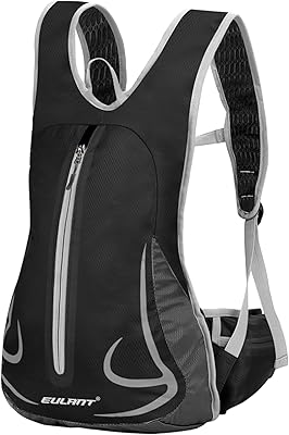 EULANT Zaino MTB Piccolo, Zaini Running Donna, Zaini da Snowboard, Zainetto Ciclismo Uomo, Unisex Zaini da Sport per Trekking Montagna Traking Viaggio Alpinismo Trail Skate