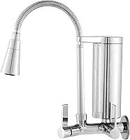 Torneira Gourmet Com Filtro Para Cozinha Parede Cromada