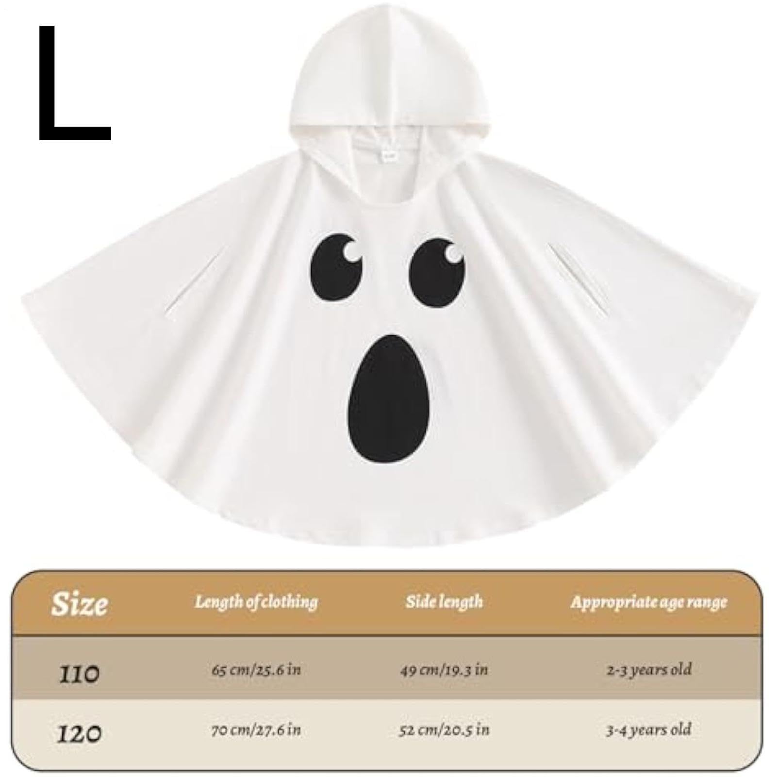 Costumi Di Halloween Per Bambini Forniture Di Costumi Da Festa Spaventosi E | Mantello Fantasma Halloween Con Cappuccio Per Cosplay Giochi Di Ruolo Spettacoli Teatrali Carnevale Radun