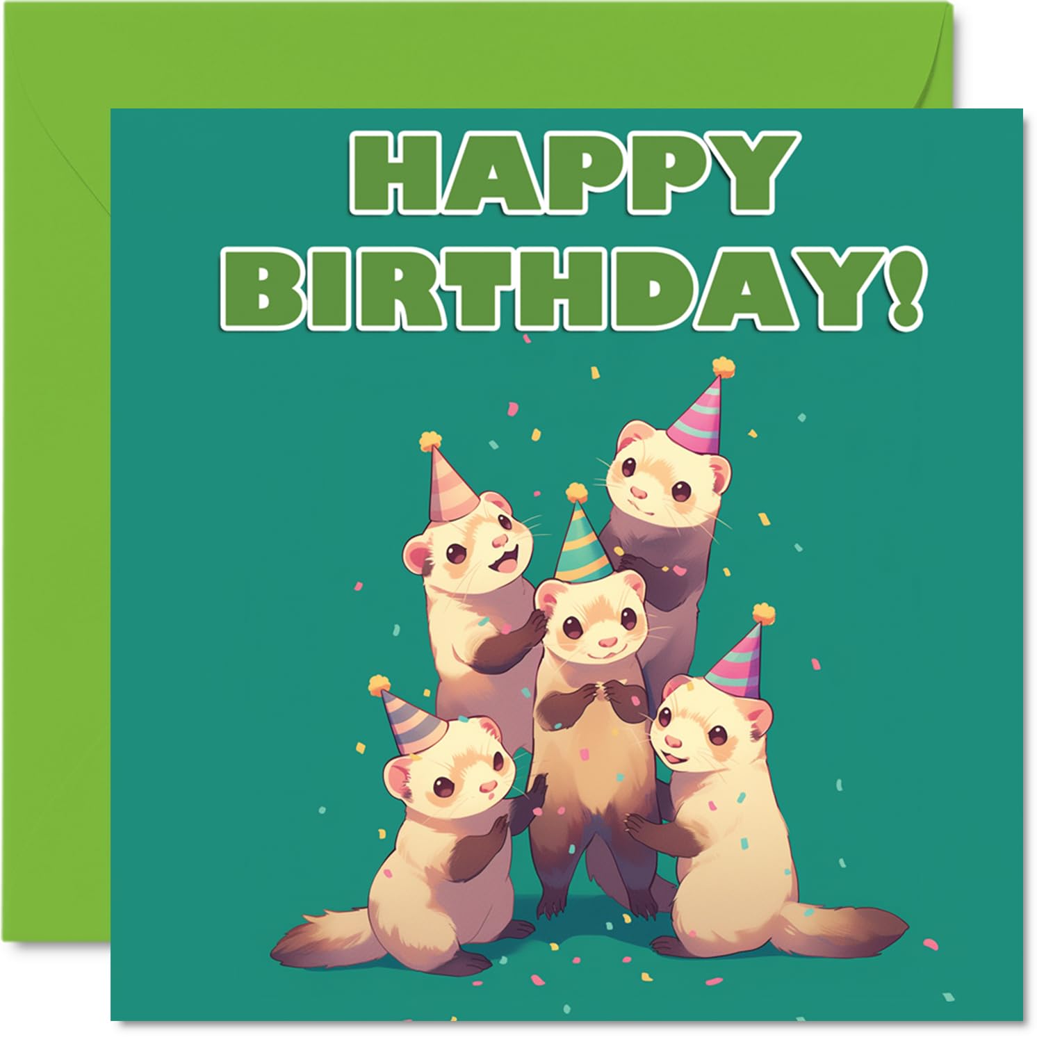 Tarjeta De Feliz Cumpleaños Con Lindos Animales | Vector Premium, image size:1492x1492