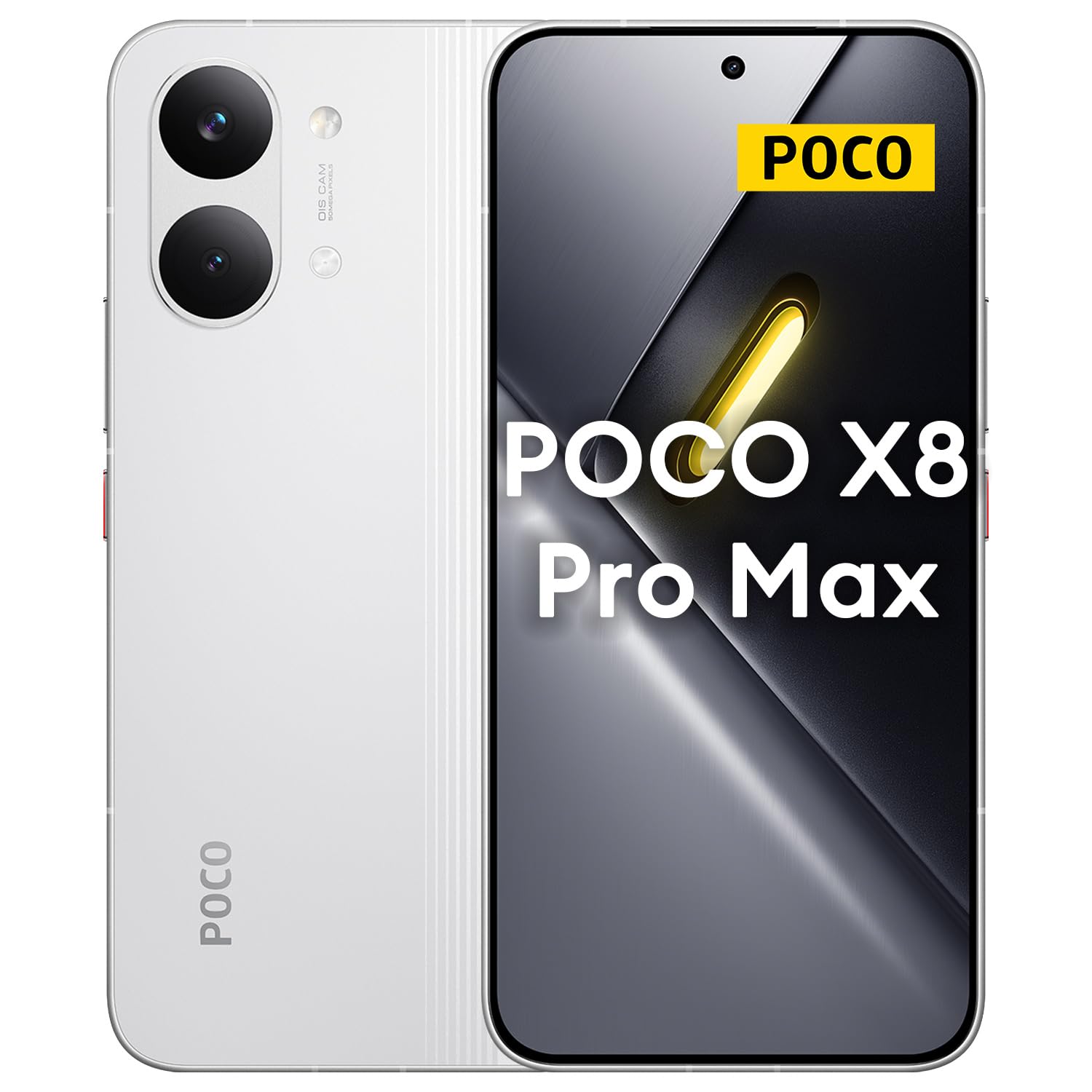 Poco X8 Pro Max 12+512 White (No Power Adapter Included) : Amazon