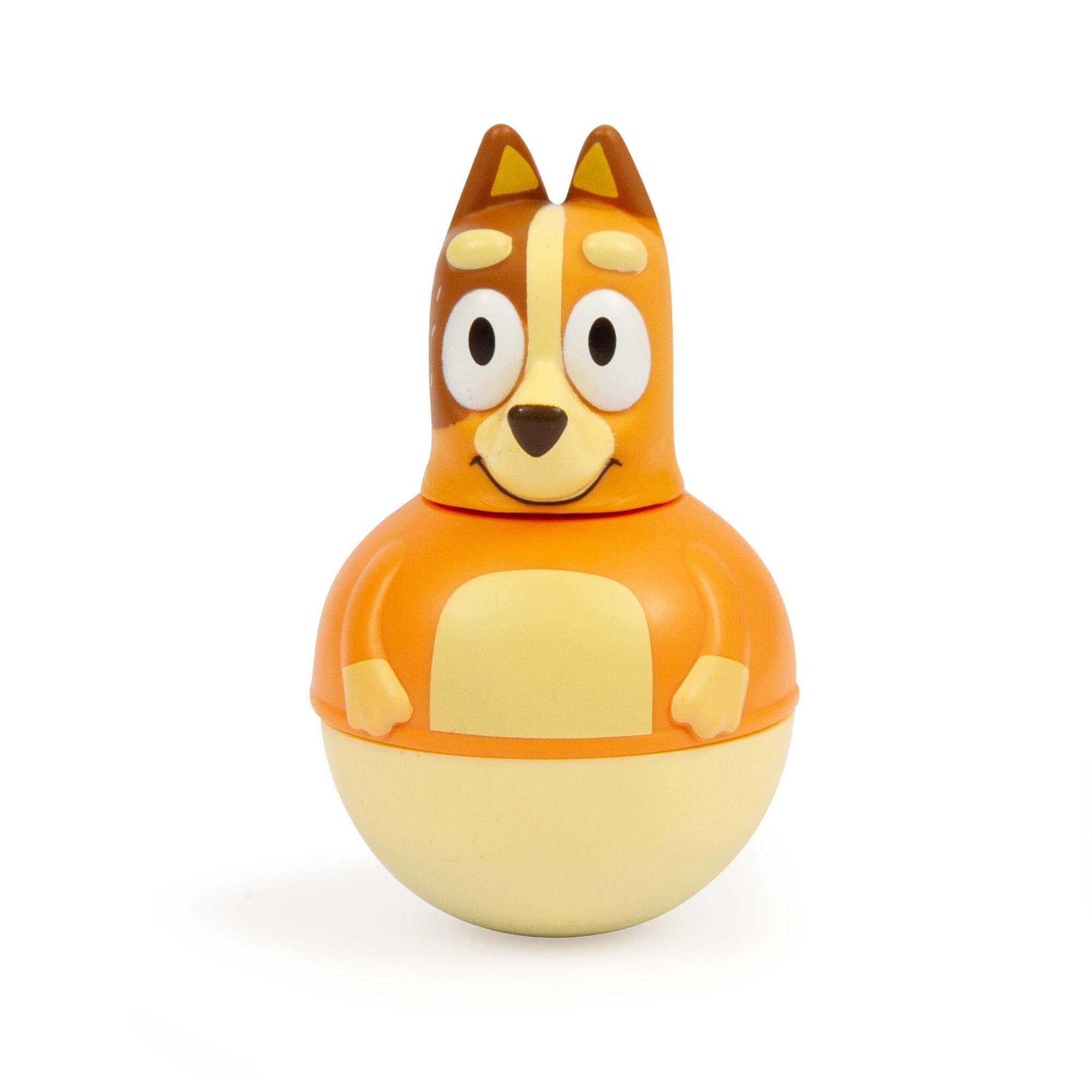 WEEBLES, 4 Personnages Bluey, Culbuto, Jouet d'éveil, Jouet pour Enfants dès 1 Ans, GIOCHI PREZIOSI, WEU02