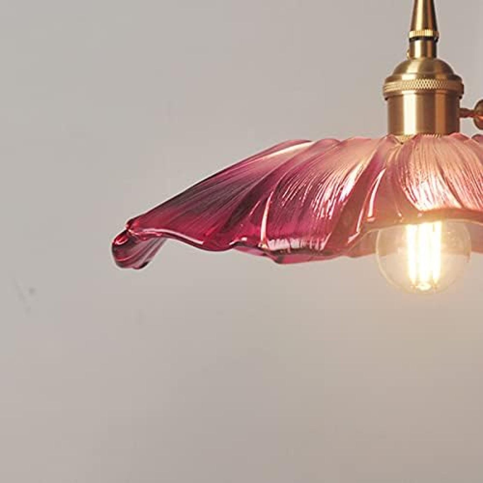 QIVGXBO Kroonluchter Creatieve Scandinavische Halfronde Lampenkap Retro