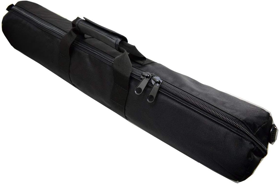 koolehaoda Tripod Case, L35 xΦ/6" Heavy Duty Tripod Bag with Shoulder Straps and Handles, All Sides 1 cm Padded Carrying Case for Light Stands, Boom Stand and Tripod and Monopod