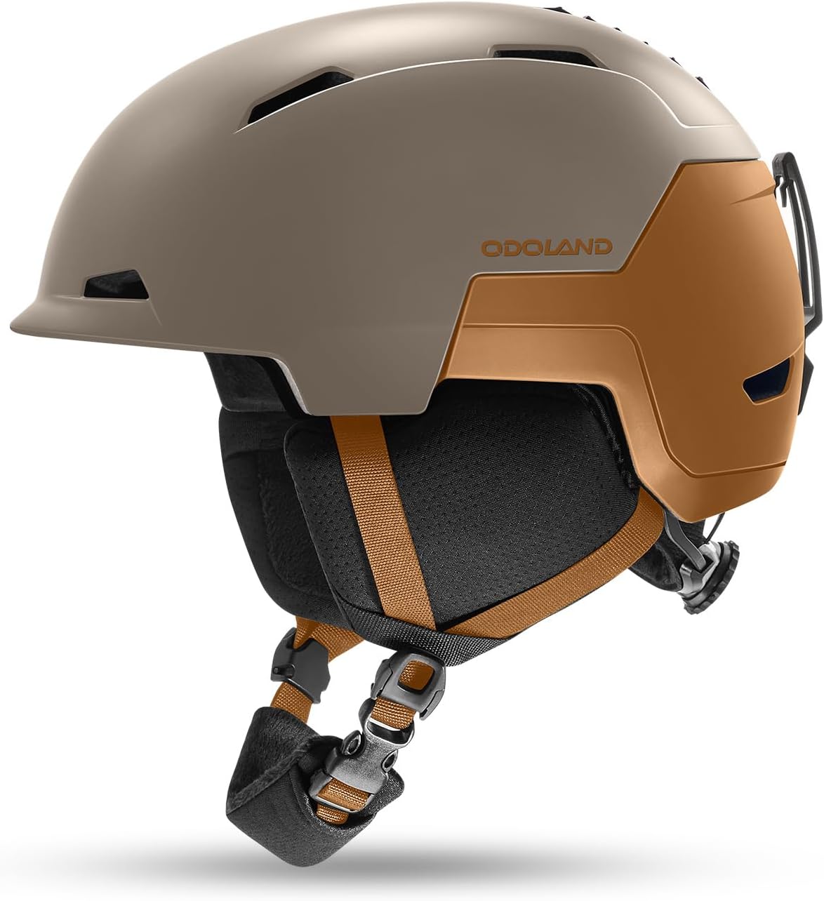 Odoland Ski Snowboard Helmet for Adults Youth, Snow Helmet for Men & Women, Slide Adjust Ventilation, Safety Certified, Goggles Compatible for Skiing, Snowboarding, Snowsports