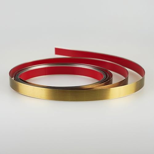 Miniatura 2 de Hungbak Moldura metálica para despegar y pegar, moldeo flexible de acero inoxidable para pared, chimenea, marco de espejo, manualidades y decoración