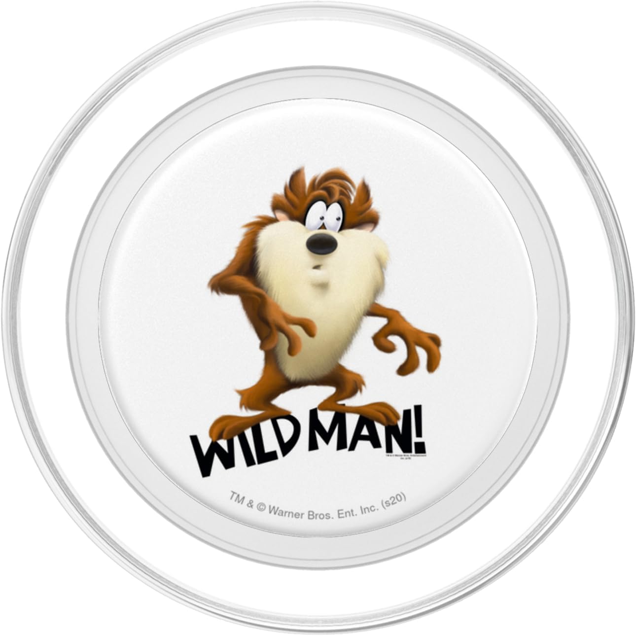 Looney Tunes Taz Wild Man PopSockets MagSafe PopGrip for iPhone