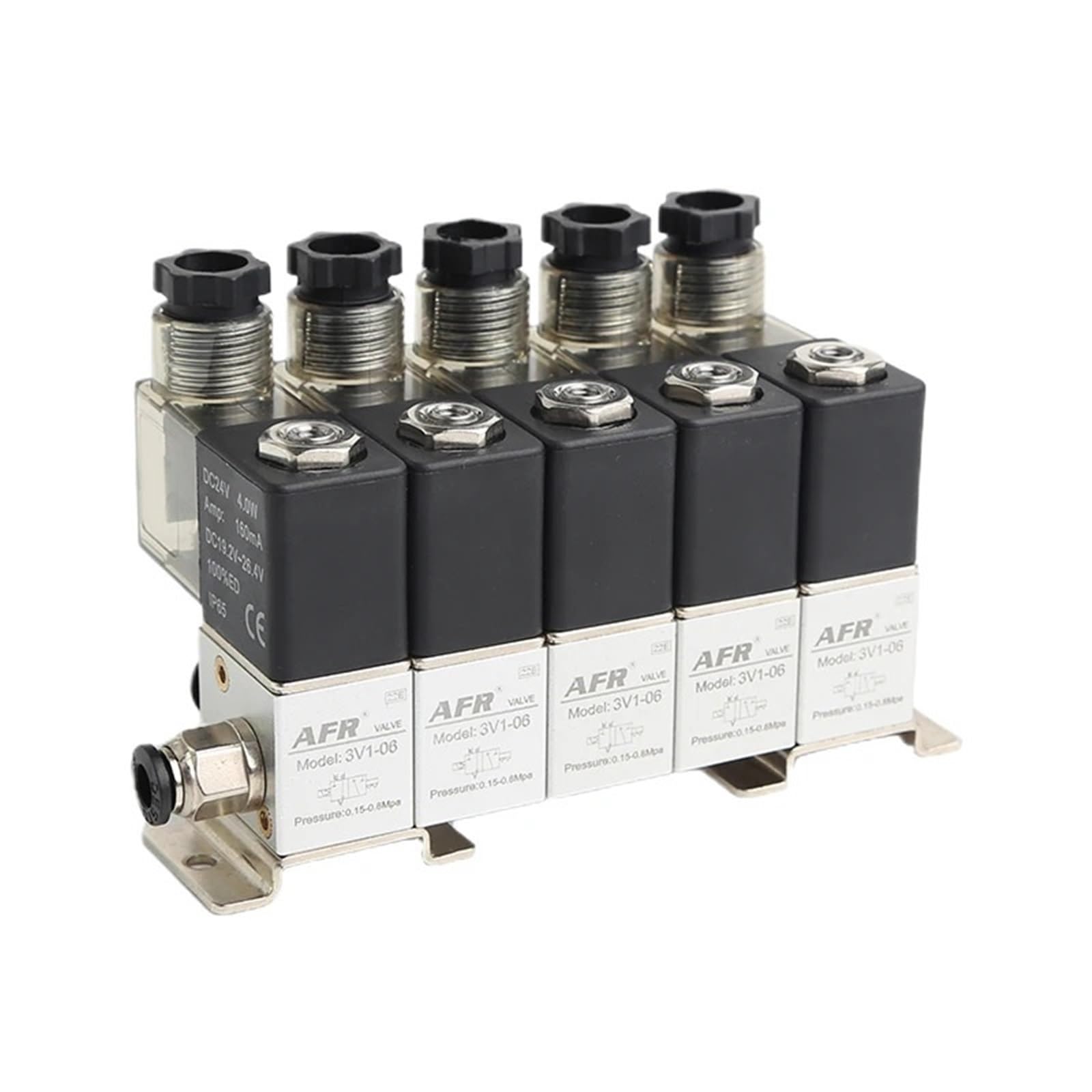 Électrovanne pneumatique haute précision 3V1-06 combinaison pression et vide universel