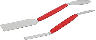 Stukkateureisen Set 2-tlg. Gipsereisen edelstahl flach spitz Stuckateureisen Gipseisen schmal Stukateureisen Satz