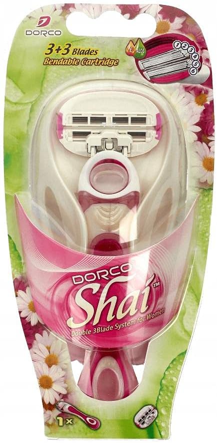 Soft Touch 6 Blade Razor System for Women (Dorco Shai)(LSXA1000)