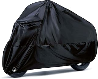 Telo Coprimoto, Orangeone 190T Coprimoto Impermeabile con Fori di Bloccaggio, Telo Protettivo Antipolvere Antipioggia UV per Interni ed Esterni con Custodia, 245 X 105 X 125 cm