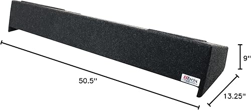 Miniatura 20 de Bbox - Caja de subwoofer sellada de 10 pulgadas – Cajas de subwoofer selladas Accu-Tuned – Caja de subwoofer que mejora la calidad de audio, sonido