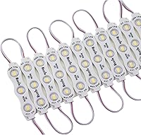 Vista 11 de REXTiN Super Bright 200pcs 3 LED Module Storefront Lights Blanco 5630 5730 SMD Luz decorativa impermeable para letreros de letras Escaparate Señales