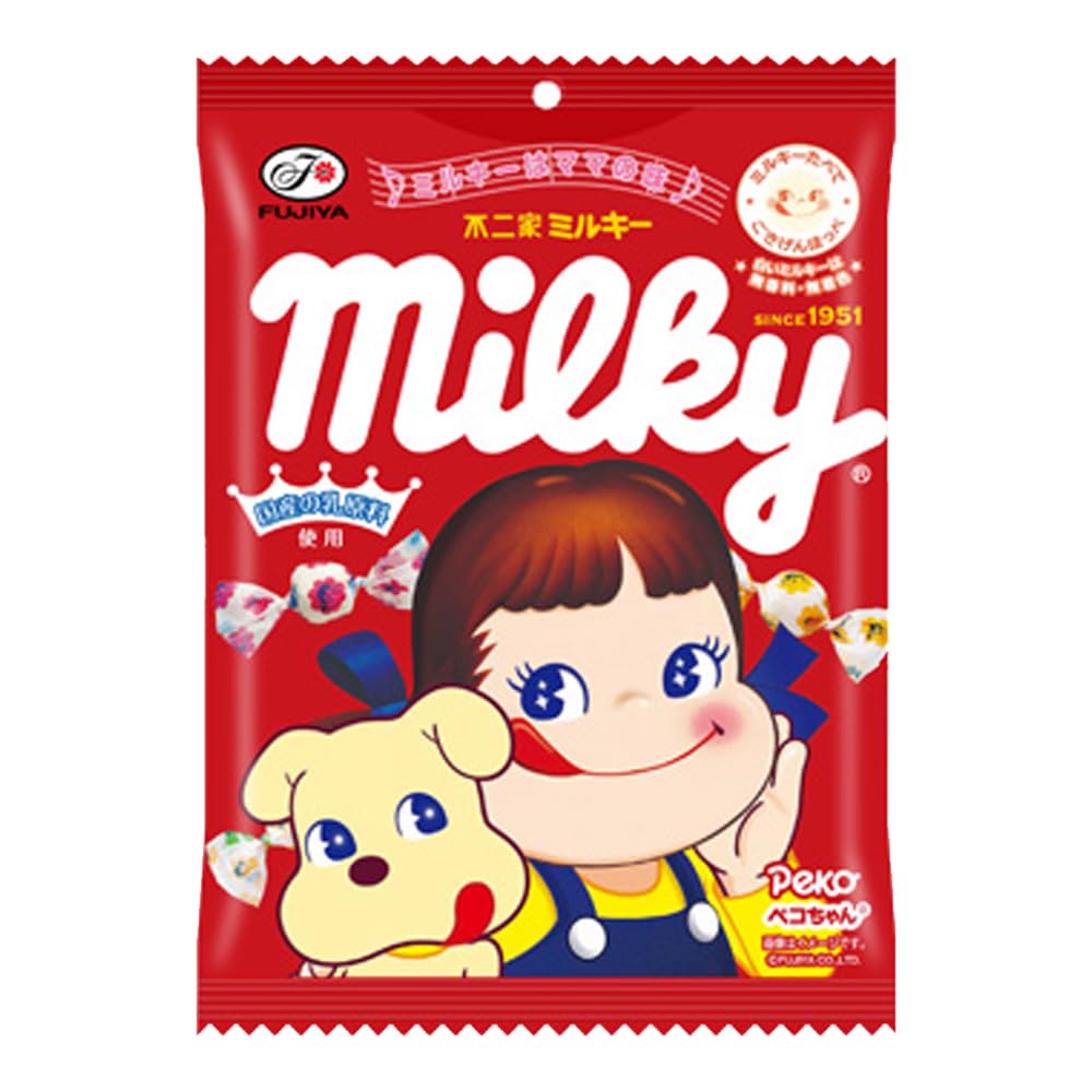 Japanese Milky Candy Sweet Assortment Flavours (Mini Milk Candy 100g)
