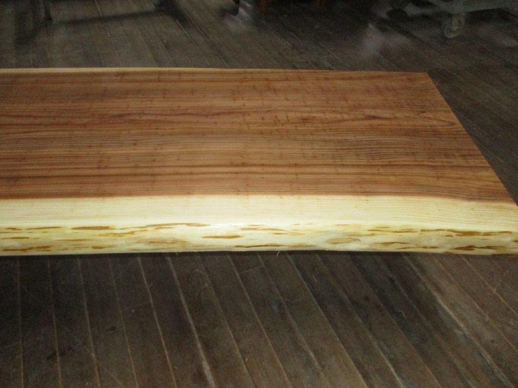 624 □ 霧島杉 メアサ杉 長さ420cm テーブル カウンター 一枚板 624 □