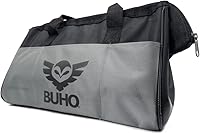 Vista 2 de Buho Cordless Inflator Accessory Bundle - Ryobi 18 Volt High Pressure Inflator 2.0 Ah Battery 18V Charger Tool Bag for Tires and Inflatables