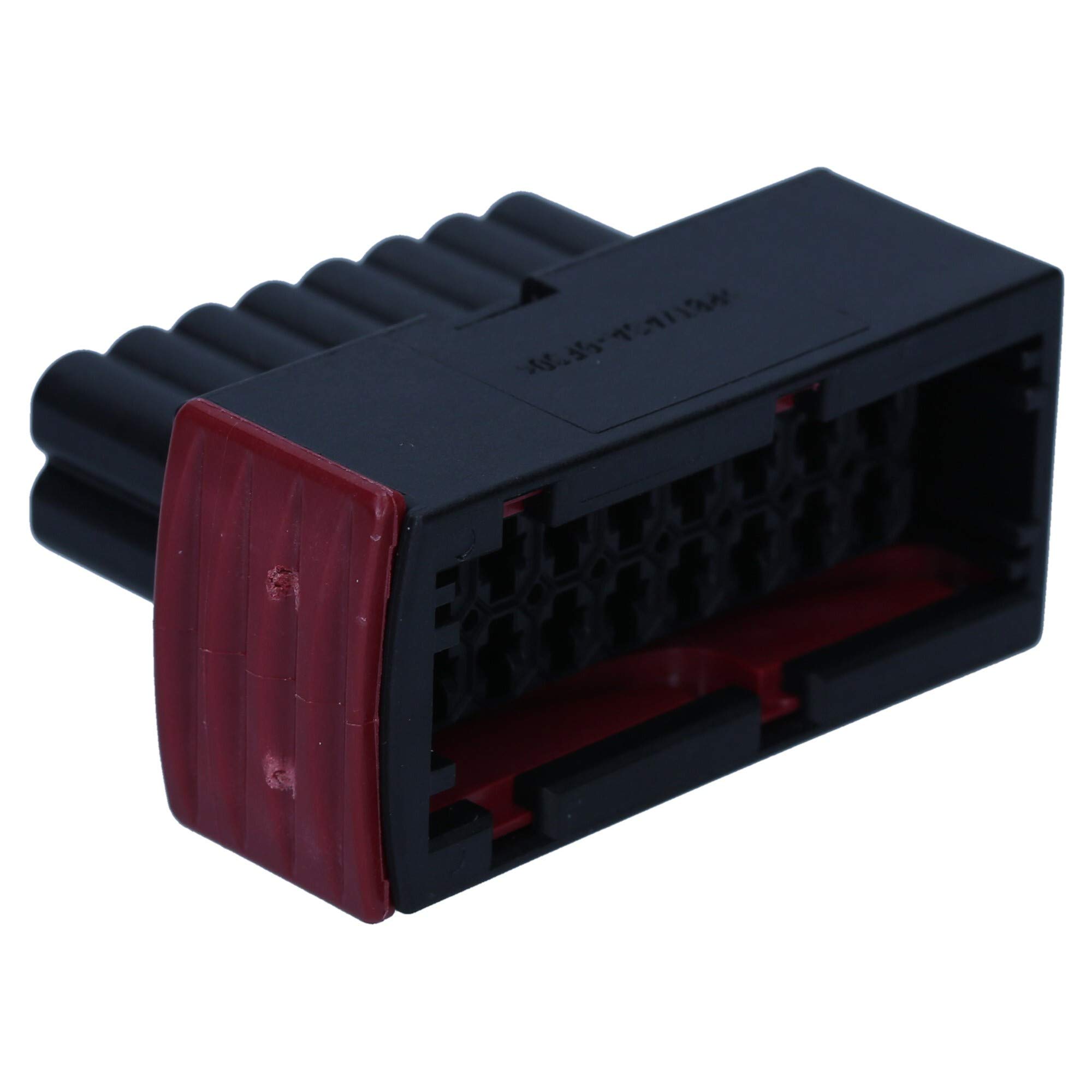 AMP 5x JPT Buchsengehäuse 16 Polig - Stecker Steckverbinder Gehäuse | Junior Power Timer Flachsteckverbinder für KFZ & Sonderfahrzeuge, IP54 Schutzklasse, 0,5-2,5mm² Leiterquerschnitt