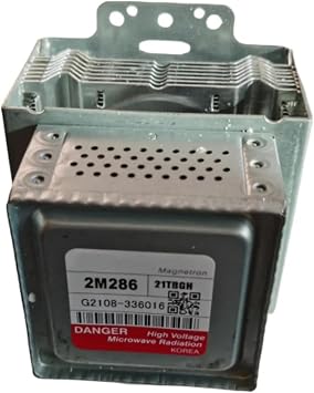 Compatible for LG Microwave Magnetron 2M286 2M286-21TBGH Replacement OEM-Compatible High Power Magnetron | Fixes No Heat/Weak Heating Issues