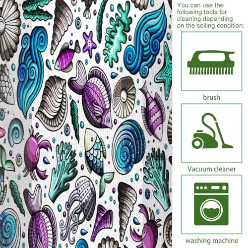 Alfombrillas de cocina VAPOKF ideales para dar vida y confort al cuarto de lavado 5