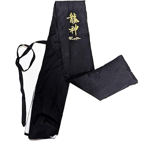 Miniatura 8 de NLX Espada Samurai Wakizashi de espiga completa de 30.5 pulgadas con acero de resorte de 2.559 in con vaina envuelta en piel sintética