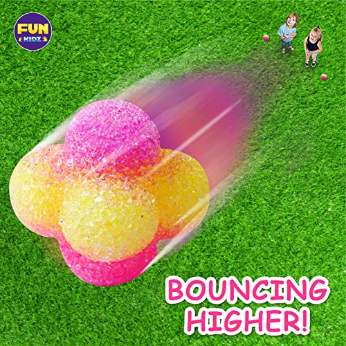 Party Favors Bouncy Ball Kit for Kids, FunKidz Make Colorful Magic Bouncing Ball Individual Pack 12 Bottles Making Bouncy Balls Activities Kits for Boys and Girls Ages 6+ - Image 7