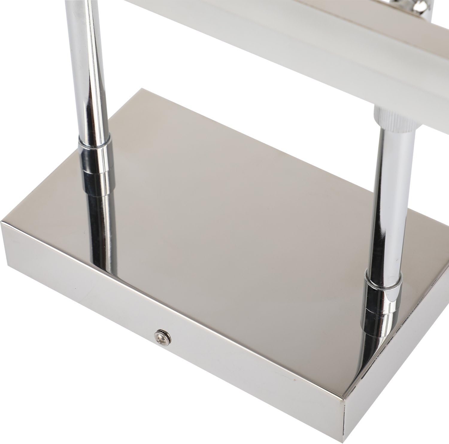 SAILUN Vanity Light Fixture Mirror Light 16W 28 Inch Arm Length Adjustable Vanity Stainless Steel Acrylic Wall Light for Bathroom Dressing Room IP44 Waterproof 1650LM Cold White