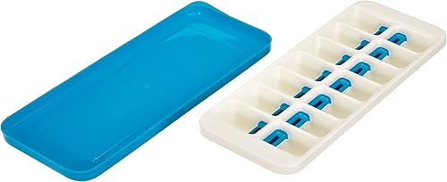 Miniatura 8 de Joseph Joseph QuickSnap - Bandeja para cubitos de hielo con tapa de tapa de fácil liberación, sin derrames, apilable, sin olor, apta para