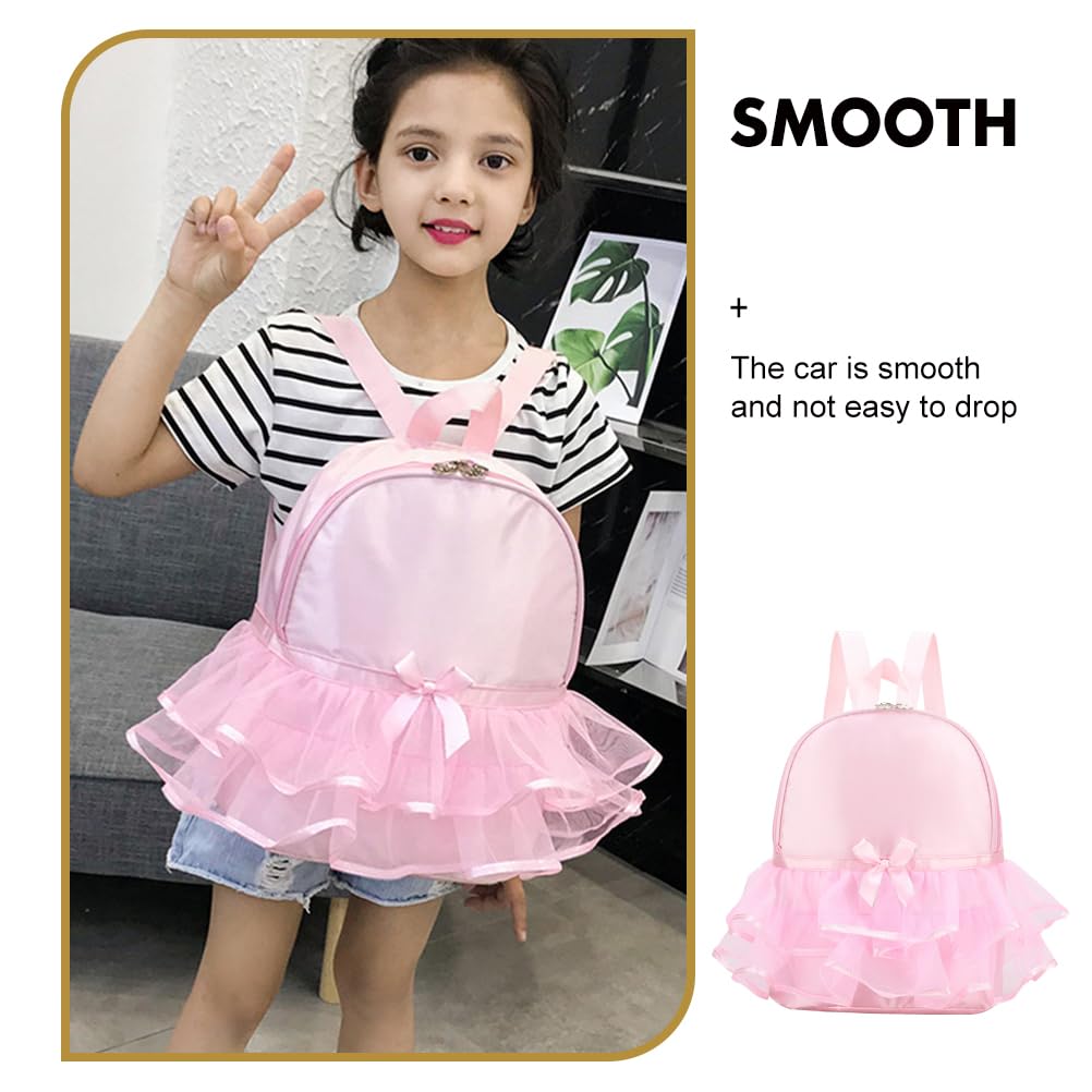 VALICLUD Zaino Per Danza Classica Bambini 12.99In X 10.24In X 5.12In Borsa Da Balletto Leggera Con Ampia Capacità Per Abiti Da Ballo Scarpe E Accessori Per Scuola E Attività Sportive Quotidiane
