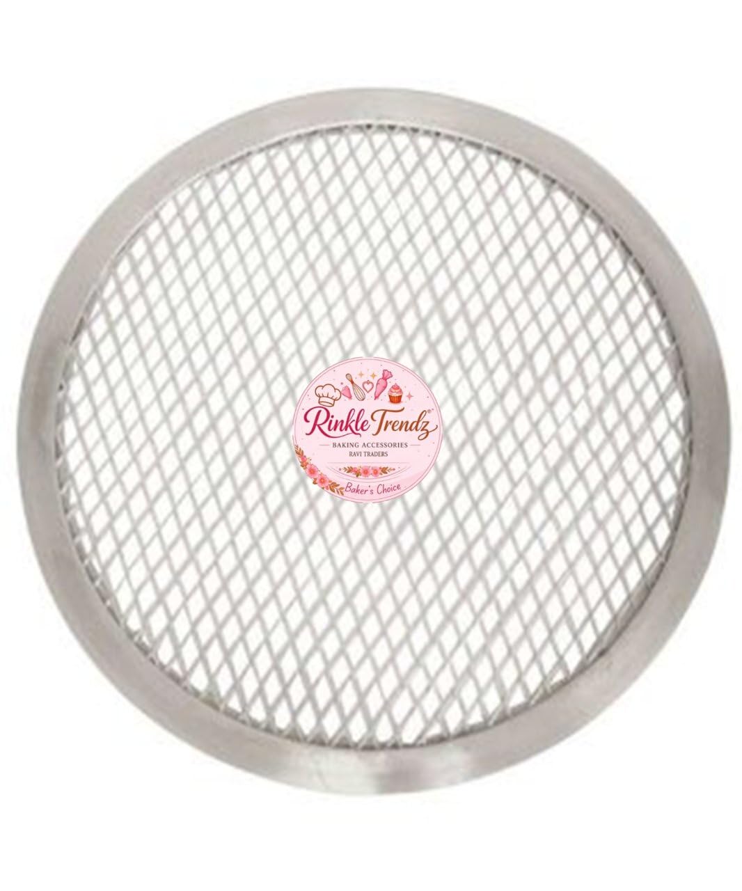 Aluminium Pizza Screen - Crispy Crust! -1
