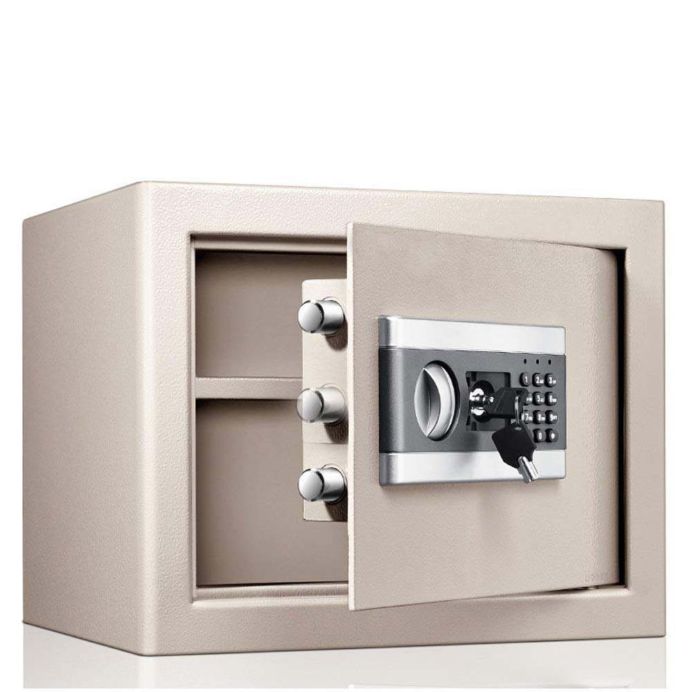 Piccole casseforti per Cassette di Sicurezza domestiche Casseforti e Cassette di Sicurezza per casa, Ufficio, Hotel, Gioielli, Pistola, deposito di Contanti con Serratura Elettronica