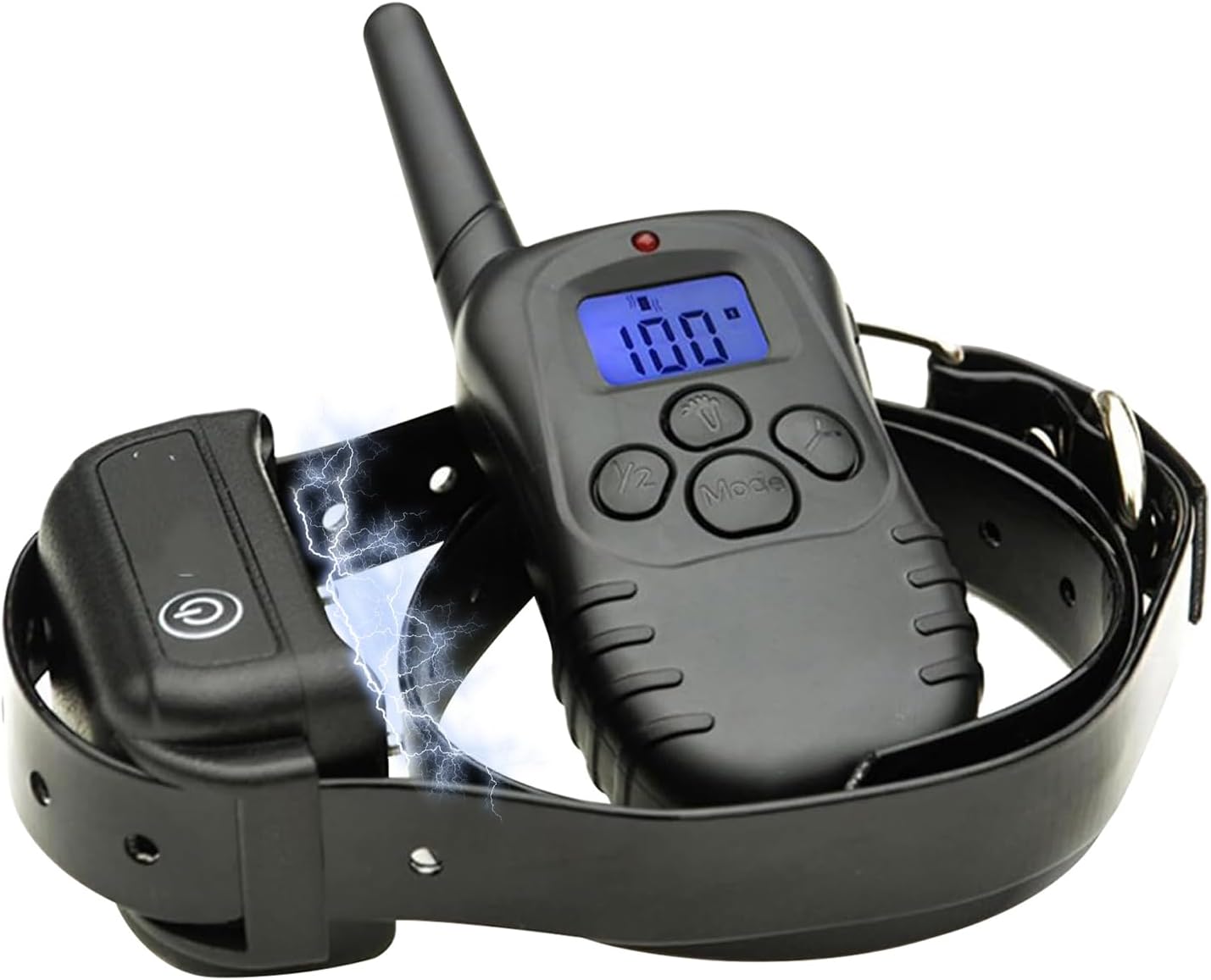Electric Shock Chastity Sex Collar with Adjustable Intensity Remote Control