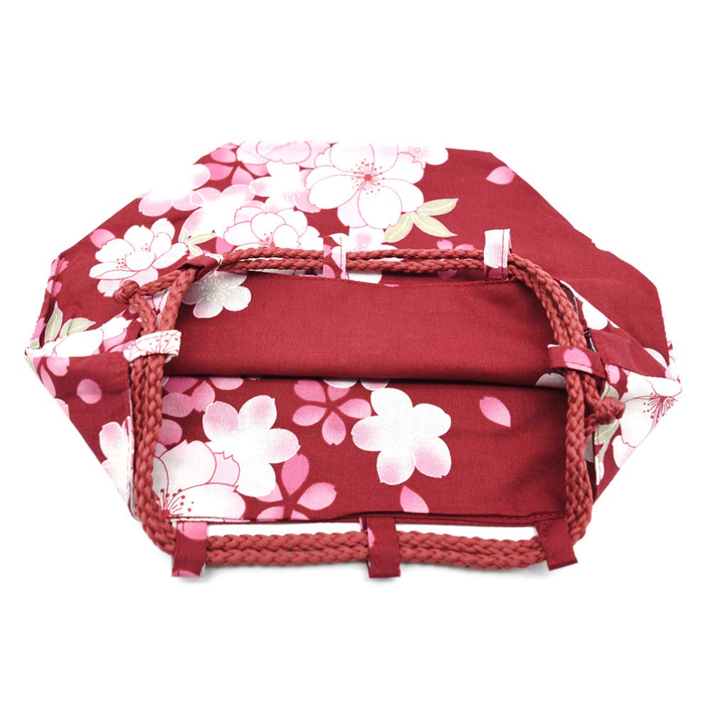 3x stile giapponese donne sacchetti per gioielli con coulisse