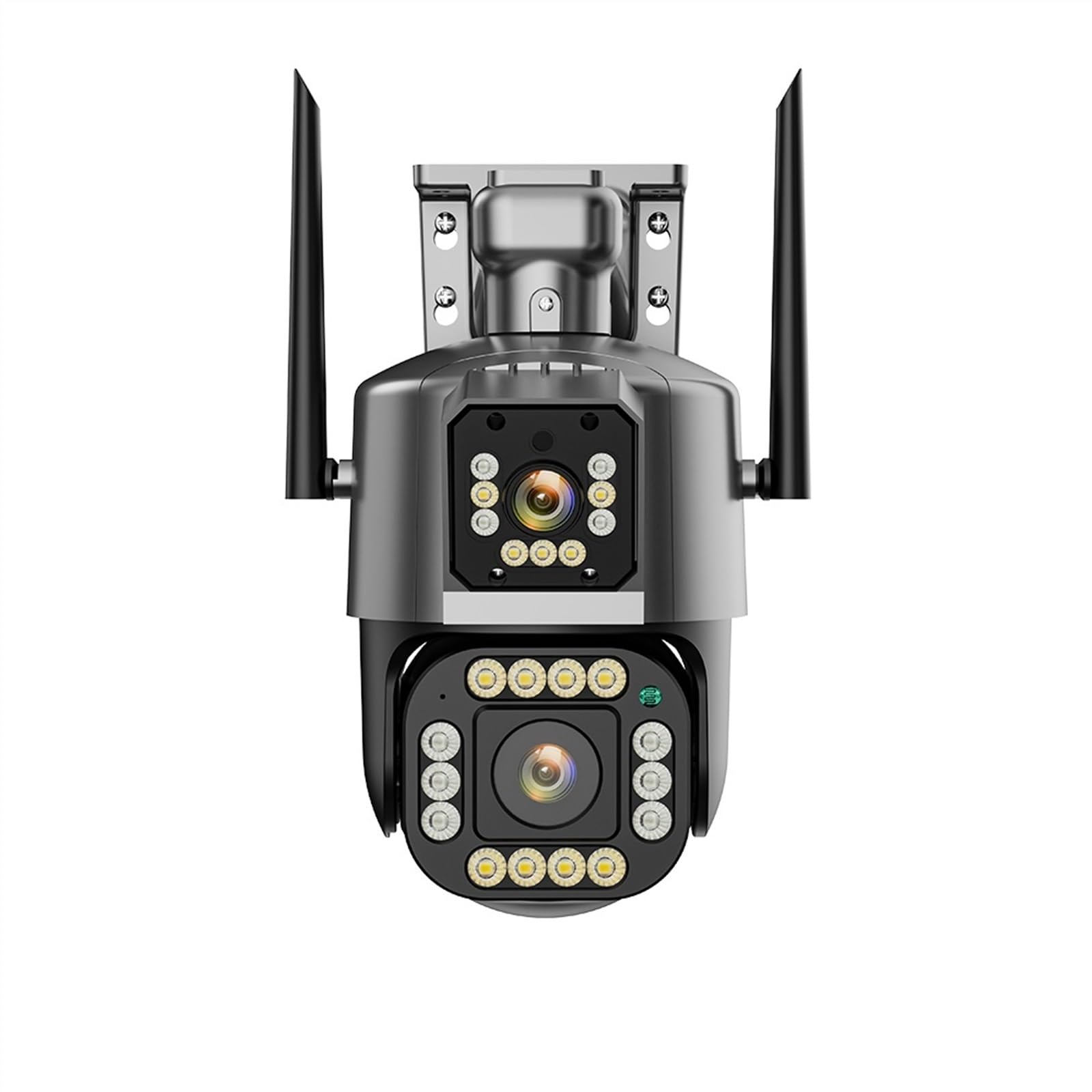 CVFRDD 6K HD IP Camera 16MP 10X Hybrid Zoom Auto Tracking PTZ Camera Outdoor Four Lens Three Screen Security Cam 4K Surveillance(4K Camera)