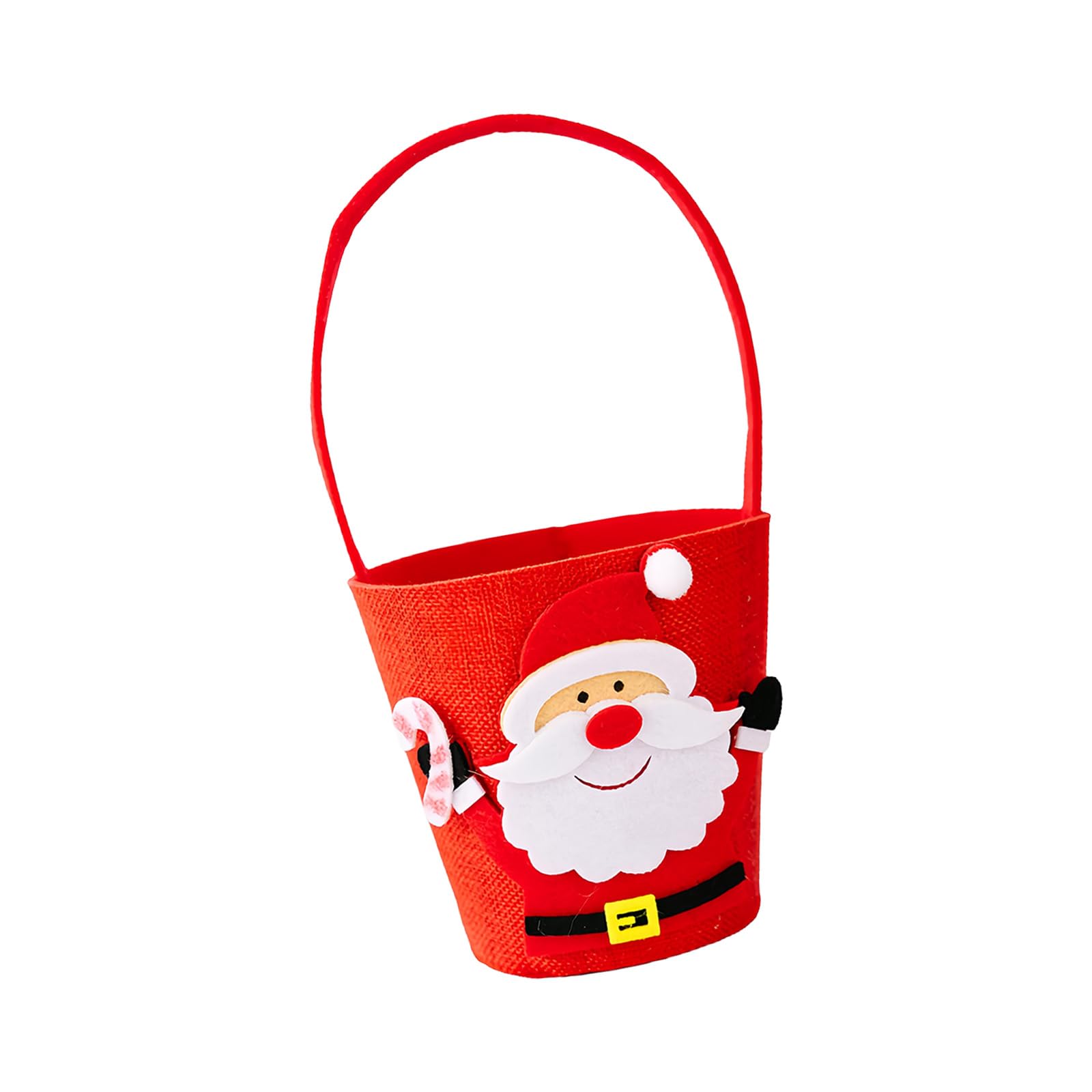 Tsophreniq Elder Holiday Decoration Cotton Handbag Spacious Festival Gift Sacks Portable Seasonal Party Supplies Organiser Christmas Decoration