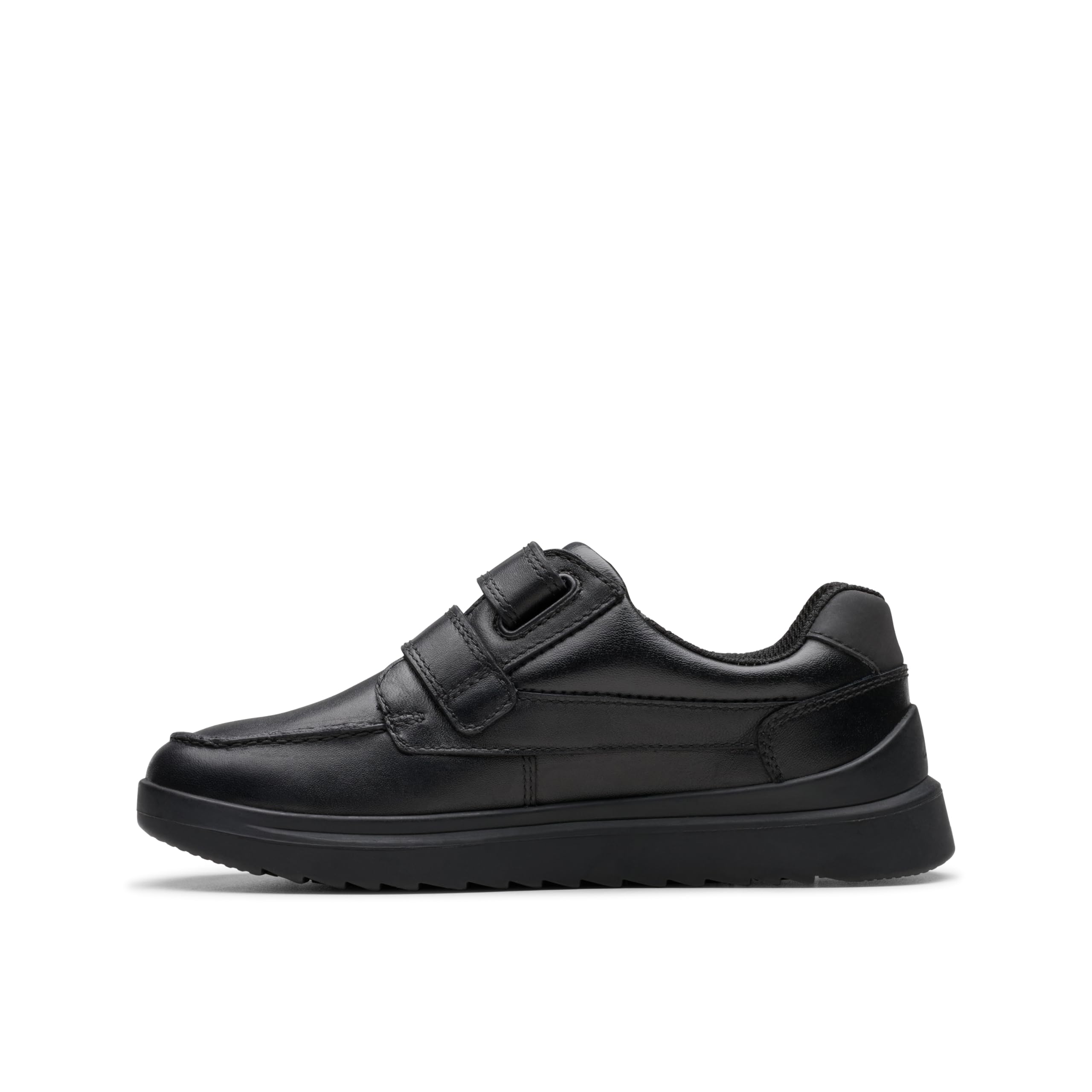 Clarks Keelan Flare K Childrens Black Leather, 10.5