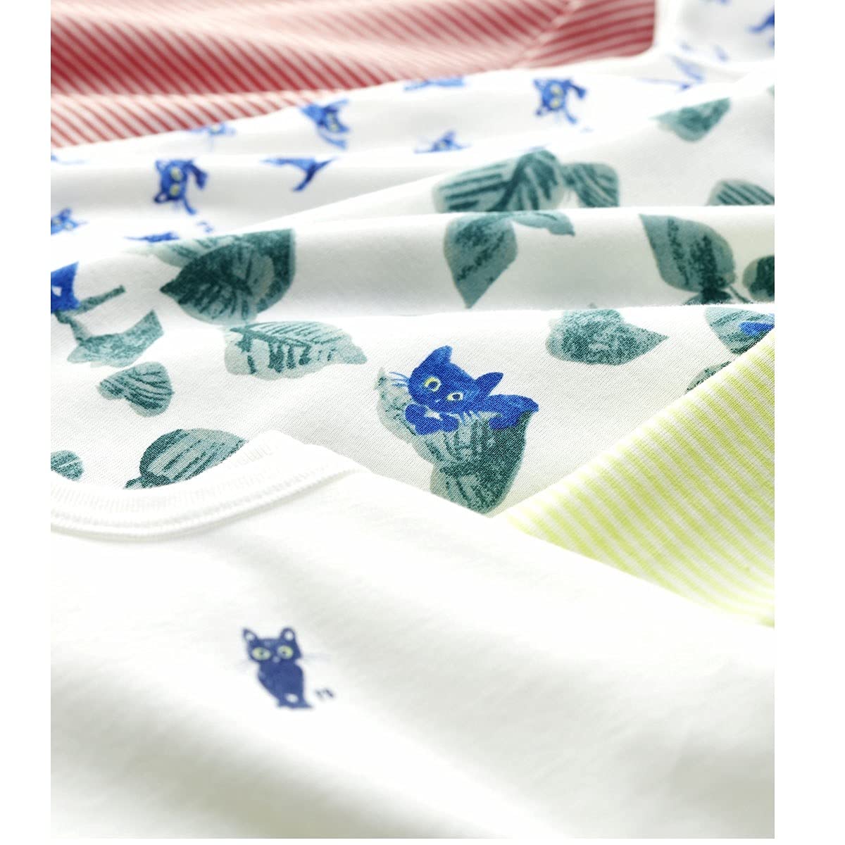 Petit Bateau Bielizna dla dziewczynek 5942700, 5 sztuk, wielokolorowa, 60 cm/3 Miesiące