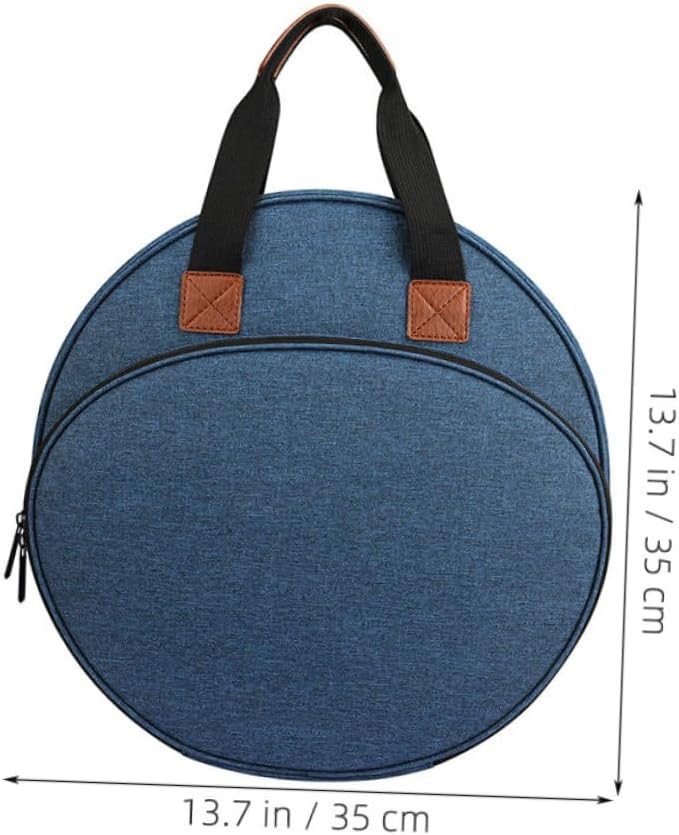DOITOOL 1pc Embroidery Tools Tote Bag Embroidery Floss Storage Pouch Measuring Tape Scissors Compartment Organizer for Crochet