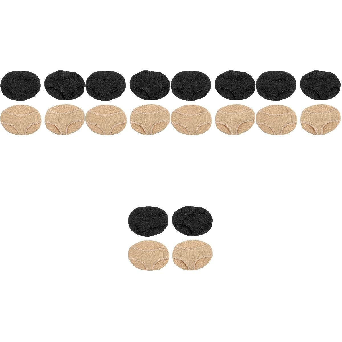 Healvian 5 Sets Vorfußpolster Für Damen Und Herren Mittelfußpolster Für – Einlegesohlen Bequeme Fußpflege 2 Paar X 5