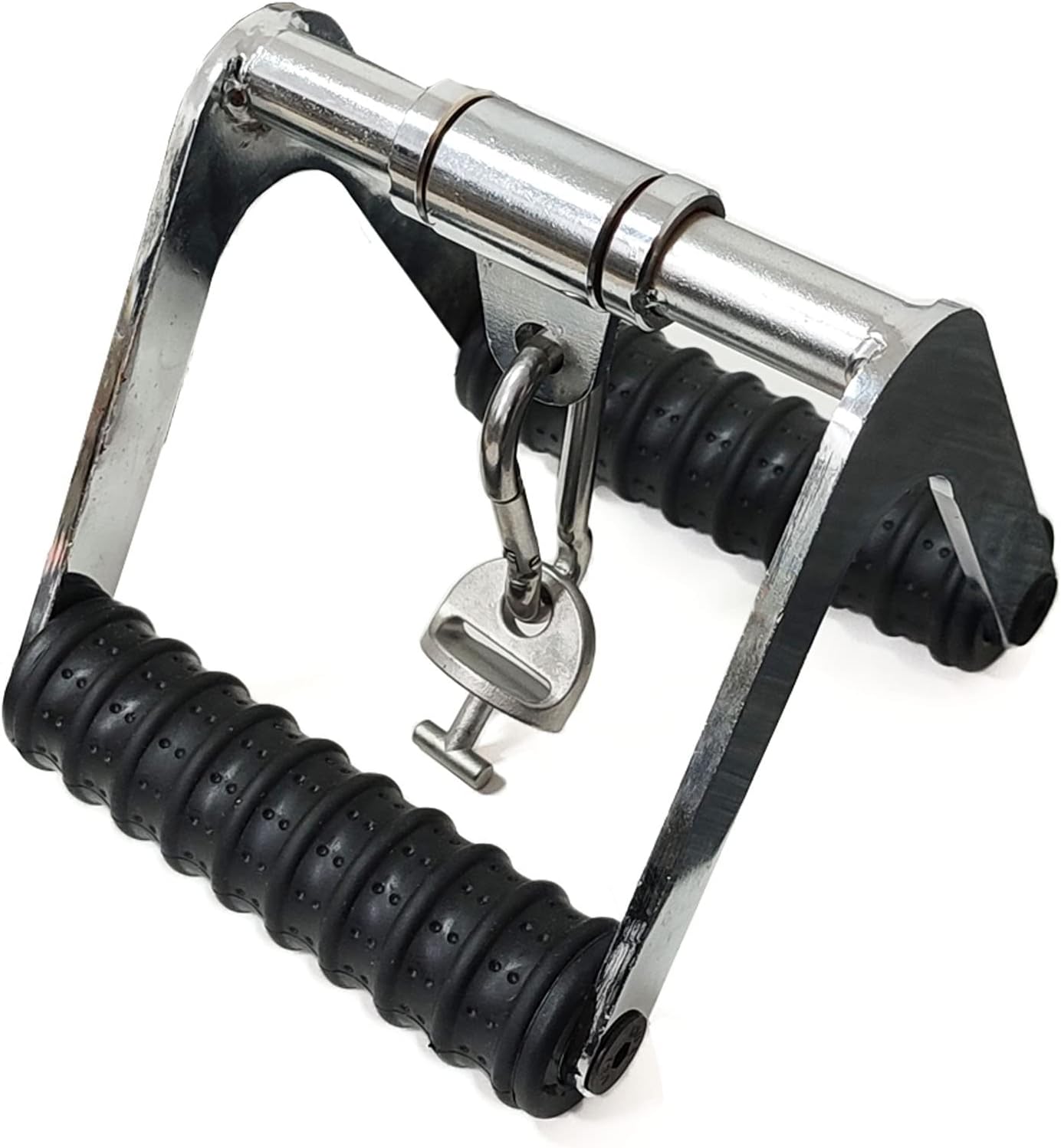 1Pcs Tonal Accessories with T Lock Adapter,Tonal Gym Machine Accessories,Double D Pulldown Handle Attachments for Tonal with Special T-Lock Adapter