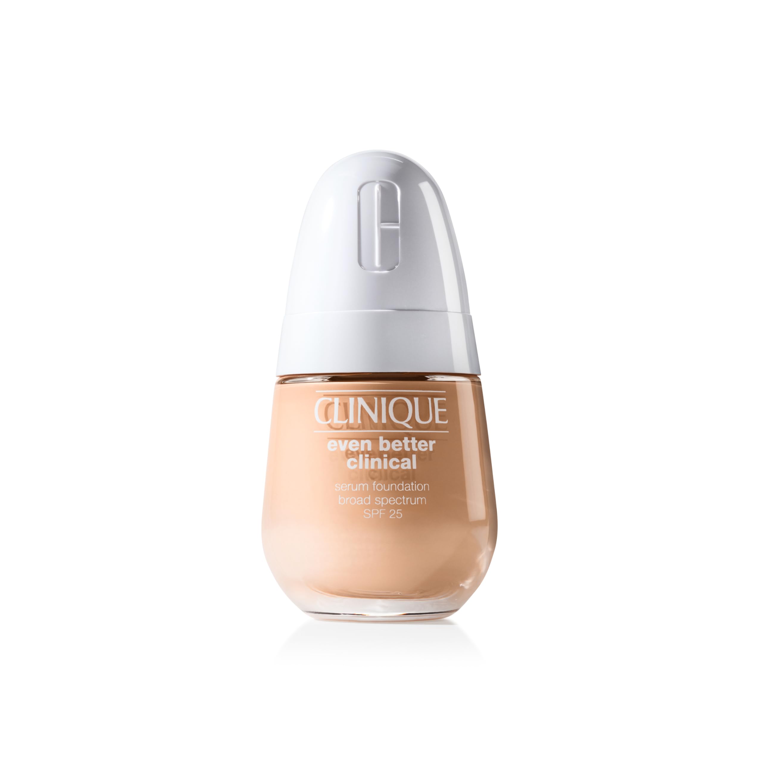 Clinique Even Better Clinical Serum Full Coverage Hydrating Foundation Broad Spectrum SPF 25 With Vitamin C, Salicylic Acid + Hyaluronic Acid For Oily Skin Types