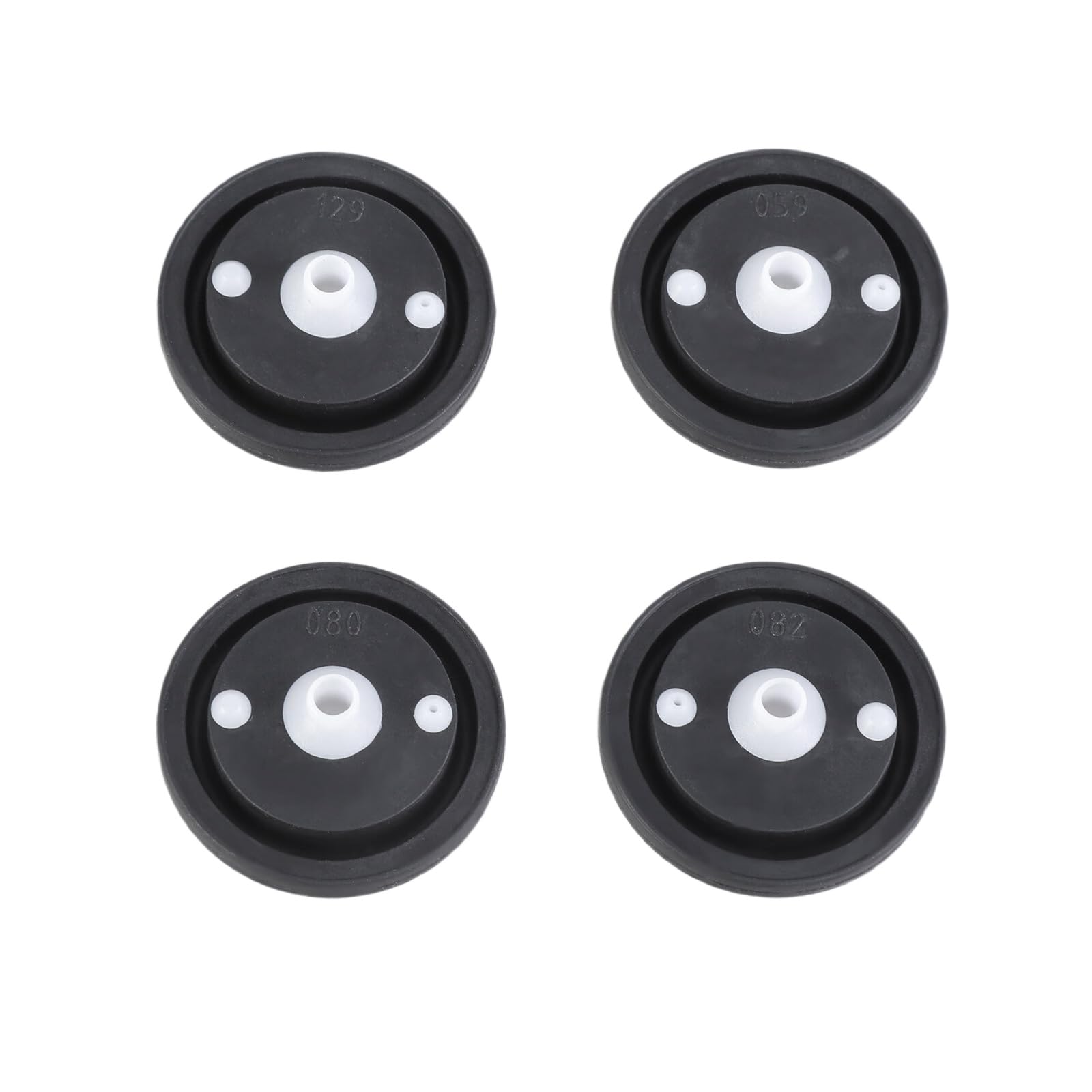 LIUZIKUN Pack of 4 Sensors Flush Valves Diaphragm Gaskets for Leak and Long Time Use Designs In Public Restrooms