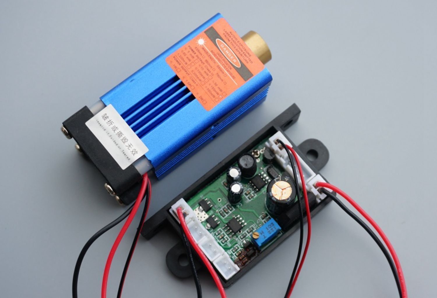 Industrial 1W 850nm 1000mw IR Infraid del laser del puntino modulo 12V / Masterizzazione partite w/TTL ventola di raffreddamento/lungo periodo di lavoro