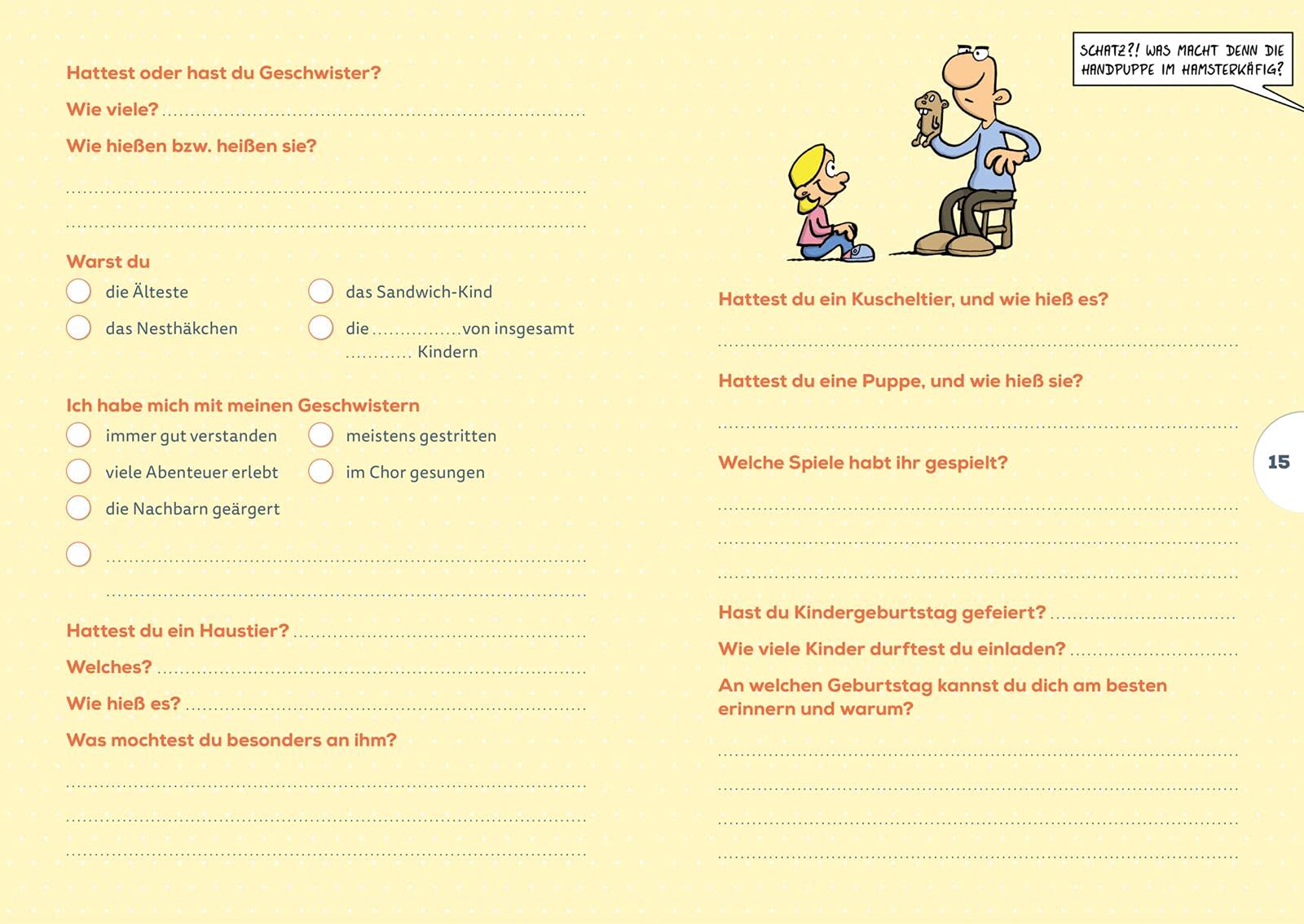 Fanbuch Oma: Was ich schon immer von dir wissen wollte ...