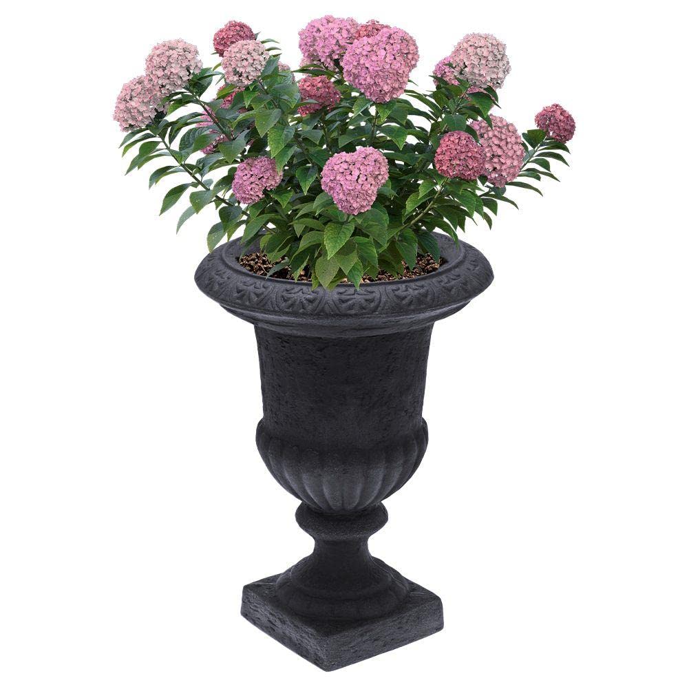 Vilde Blumentopf Blumenkübel Pflanzenkübel Blumenvase für Garten | Außenbereich antik Kelch 54x38,5 cm