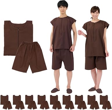 Amazon.co.jp: [トワテック] 【10着セット】 鍼灸患者着 3Lサイズ
