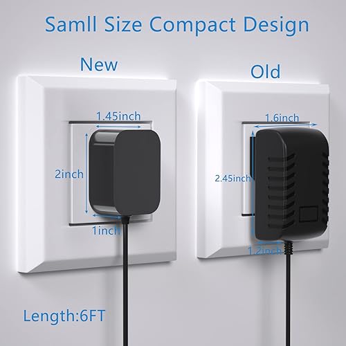 Miniatura 6 de VHBW Cable de alimentación de 5 V de repuesto para Crosley CR8005F CR8005D adaptador compatible con Crosley Cruiser Plus tocadiscos portátil
