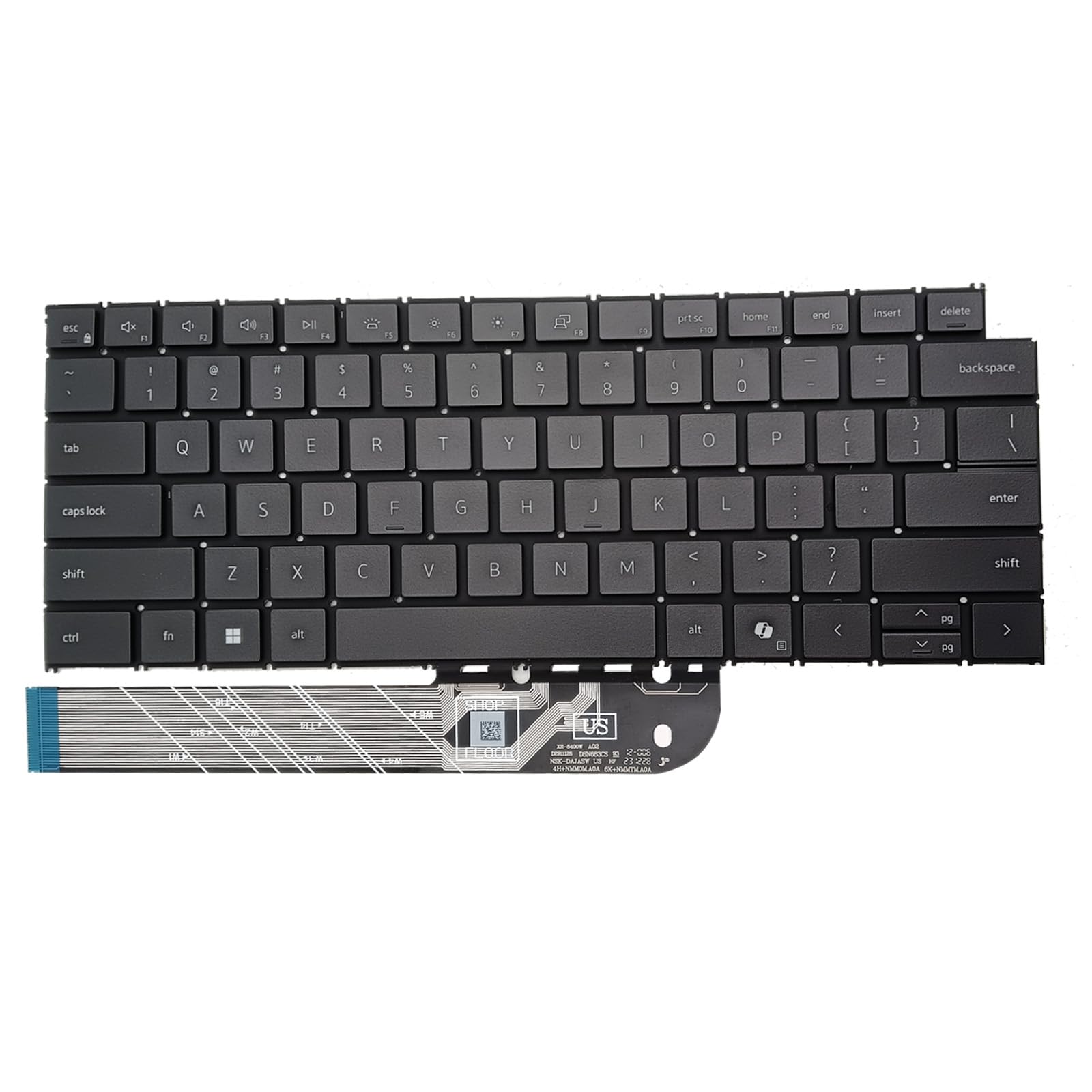 Photo 1 of SUNMALL Replacement Keyboard Compatible with Dell Inspiron 14 Plus 7440 7441, Dell Inspiron 16 Plus 7640, 7640 2-in-1, with Backlight (Black, with Backlight)